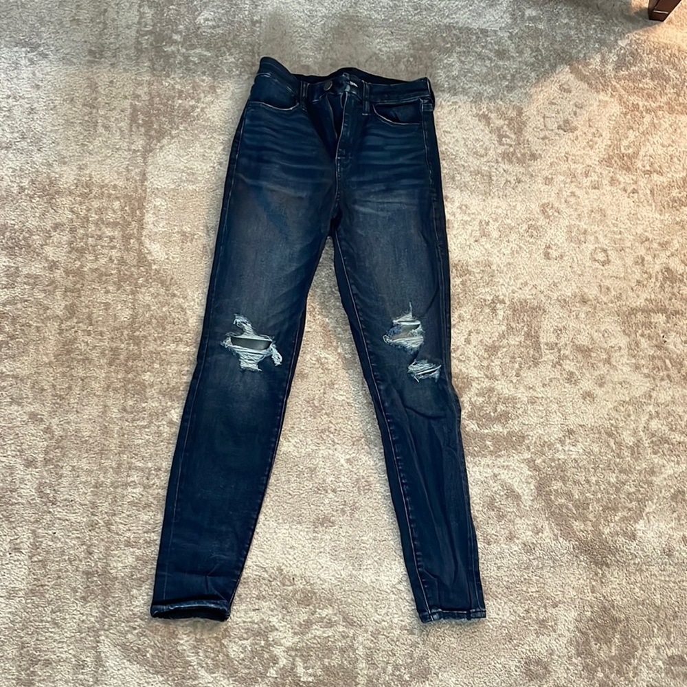 American eagle curvy high rise jegging 9.